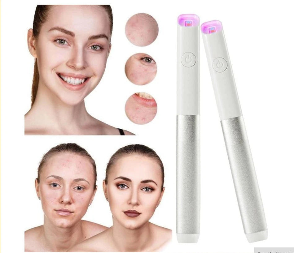 Red & Blue LED Skin Care Pen
