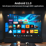 Android 11 Smart LCD Projector, 1920x1080